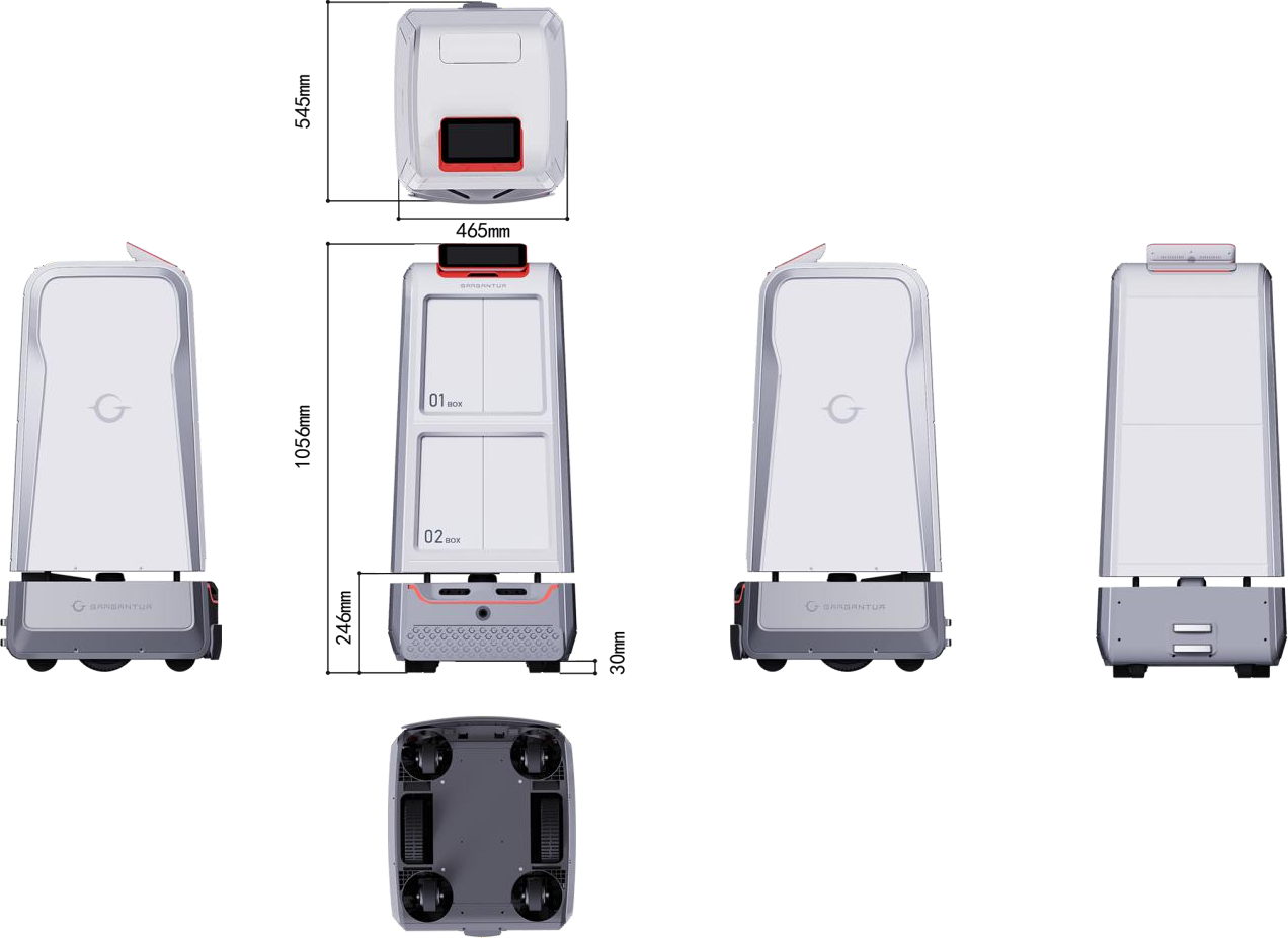 The H2 Hotel Service Robot